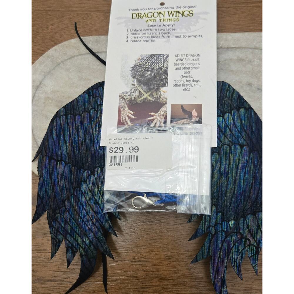 Org Handmade Dragon Wings and Things NWOT Size XL - Picture 4 of 7